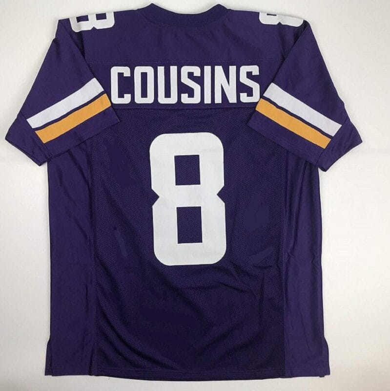 Kirk Cousins Jersey Minnesota Vikings Custom Football