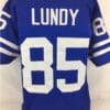 Lamar Lundy Jersey Los Angeles Rams Custom Throwback Football Blue