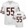 Lance Briggs Jersey Chicago Bears Custom Throwback Football White