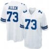 Larry Allen Jersey Dallas Cowboys Custom Throwback Football White