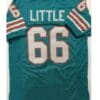 Larry Little Jersey Miami Dolphins Custom Throwback Football Green 5 Larry Little Jersey Miami Dolphins Custom Throwback Football Green
