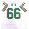Larry Little Jersey Miami Dolphins Custom Throwback Football White 4 Larry Little Jersey Miami Dolphins Custom Throwback Football White