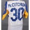 Lawrence McCutcheon Jersey Los Angeles Rams Custom Throwback Football White 4 Lawrence McCutcheon Jersey Los Angeles Rams Custom Throwback Football White