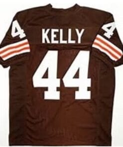 LeRoy Kelly Jersey Cleveland Browns Custom Throwback Football Brown