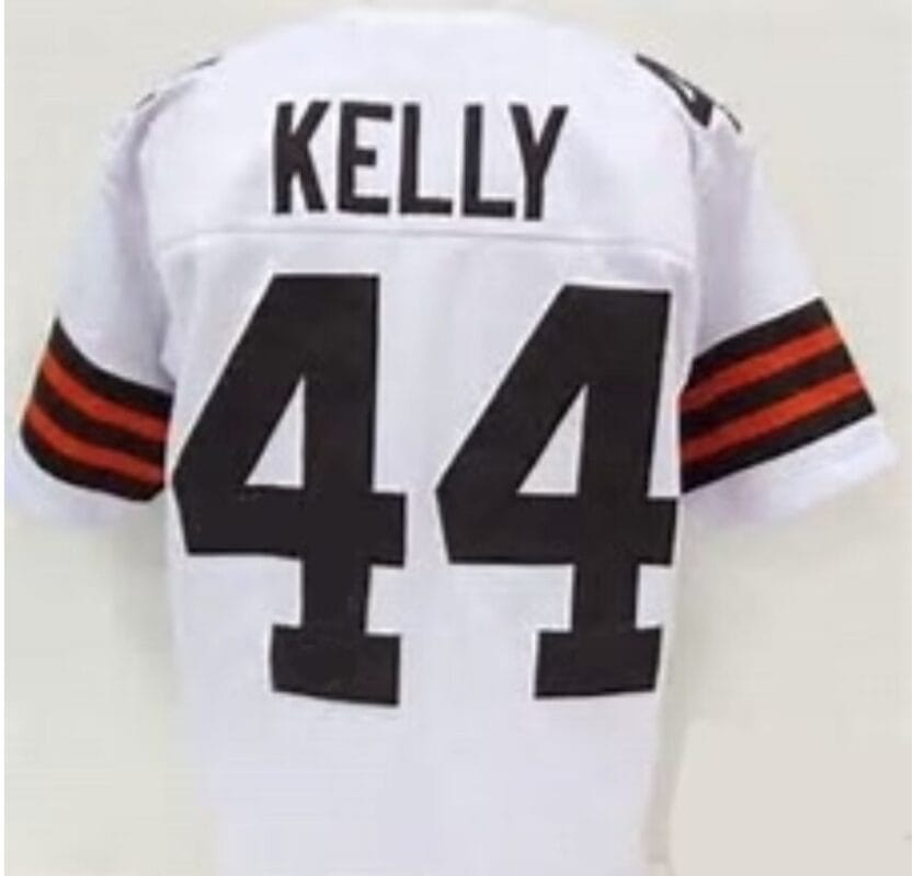 LeRoy Kelly Jersey Cleveland Browns Custom Throwback Football White