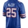 LeSean McCoy Jersey Buffalo Bills Custom Throwback Football Blue