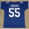 Lee Roy Jordan Jersey Dallas Cowboys Custom Throwback Football Blue
