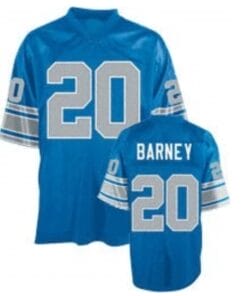 Lem Barney Jersey Detroit Lions Custom Throwback Football