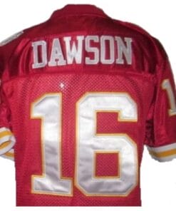Len Dawson Jersey Kansas City Chiefs Custom Throwback Football Red