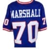 Leonard Marshall Jersey New York Giants Custom Throwback Football Blue 5 Leonard Marshall Jersey New York Giants Custom Throwback Football Blue