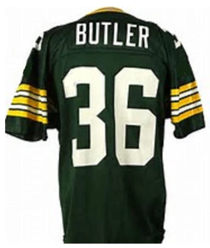 Leroy Butler Jersey Green Bay Packers Custom Throwback Football Green