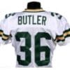 Leroy Butler Jersey Green Bay Packers Custom Throwback Football White