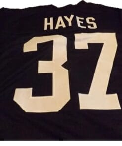 Lester The Molester Hayes Jersey Oakland Raiders Custom Throwback Football Black