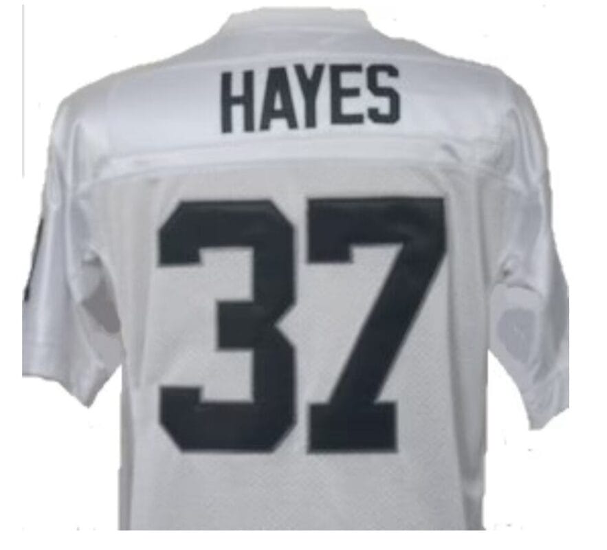 Lester The Molester Hayes Jersey Oakland Raiders Custom Throwback Football White