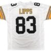 Louis Lipps Jersey Pittsburgh Steelers Custom Throwback Football White