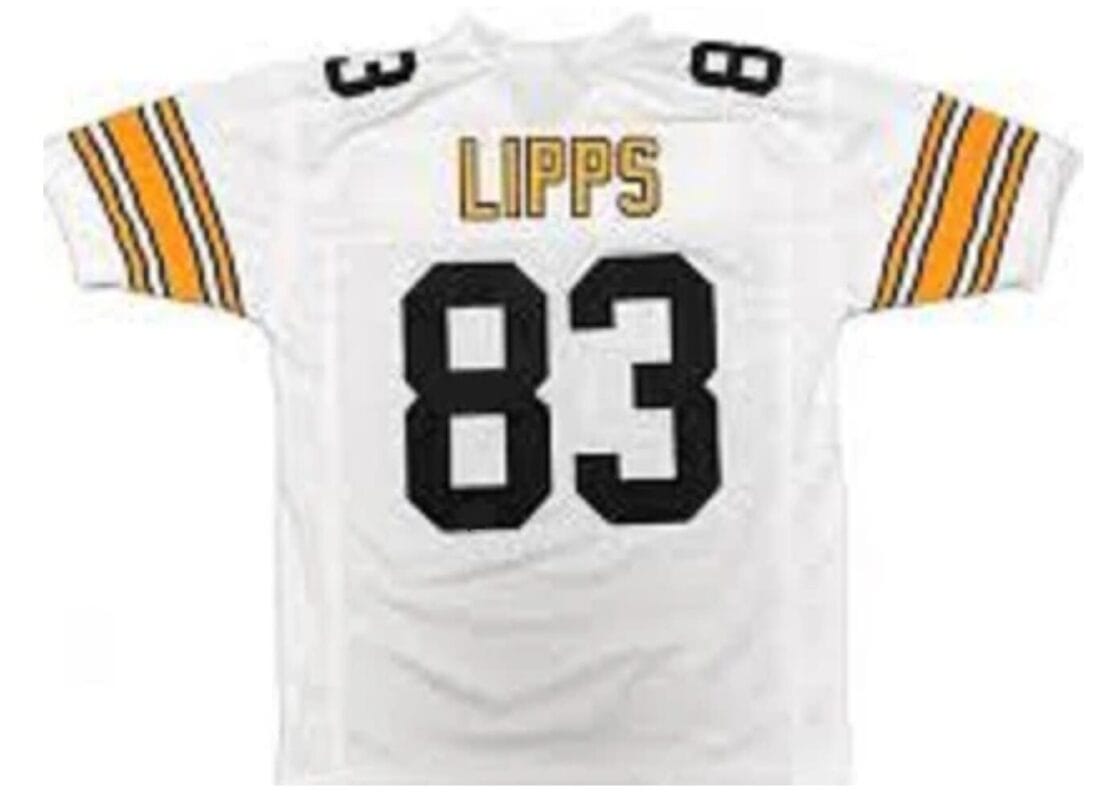 Louis Lipps Jersey Pittsburgh Steelers Custom Throwback Football White