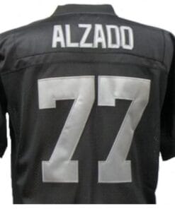 Lyle Alzado Jersey Oakland Raiders Custom Throwback Football Black