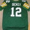 Lynn Dickey Jersey Green Bay Packers Custom Throwback Football Green