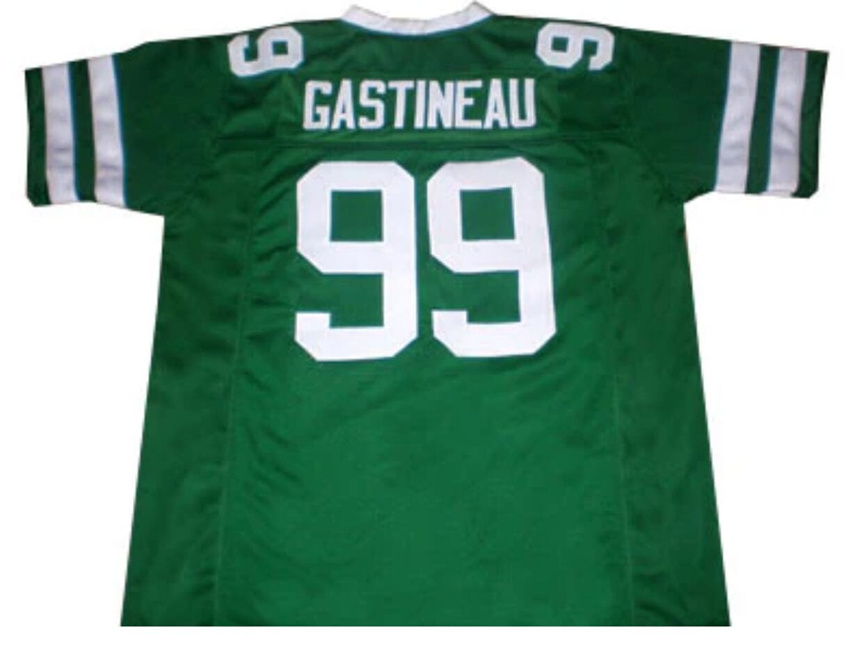 Marc Gastineau Jersey New York Jets Custom Throwback Football Green 1 Marc Gastineau Jersey New York Jets Custom Throwback Football Green