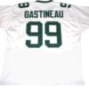Marc Gastineau Jersey New York Jets Custom Throwback Football White