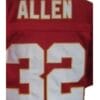 Marcus Allen Jersey Kansas City Chiefs Custom Throwback Football Red