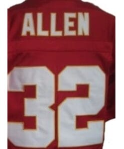 Marcus Allen Jersey Kansas City Chiefs Custom Throwback Football Red