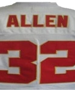 Marcus Allen Jersey Kansas City Chiefs Custom Throwback Football White