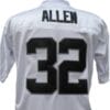 Marcus Allen Jersey Oakland Raiders Custom Throwback Football White