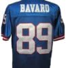 Mark Bavaro Jersey New York Giants Custom Throwback Football Blue