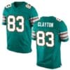 Mark Clayton Jersey Miami Dolphins Custom Throwback Football 5 Mark Clayton Jersey Miami Dolphins Custom Throwback Football
