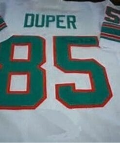 Mark Duper Jersey Miami Dolphins Custom Throwback Football White