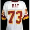 Mark May Jersey Washington Redskins Custom Throwback Football