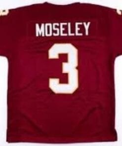 Mark Moseley Jersey Washington Redskins Custom Throwback Football Red