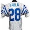 Marshall Faulk Jersey Indianapolis Colts Custom Throwback Football White 4 Marshall Faulk Jersey Indianapolis Colts Custom Throwback Football White