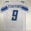 Matthew Stafford Jersey Detroit Lions Custom Throwback Football