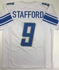 Matthew Stafford Jersey Detroit Lions Custom Throwback Football