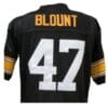 Mel Blount Jersey Pittsburgh Steelers Custom Throwback Football Black