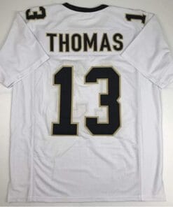 Michael Thomas Jersey New Orleans Saints Custom Throwback Football White
