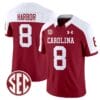 Nyck Harbor Jersey #8 South Carolina Gamecocks Football 1980 Throwback Vapor Limited SEC Patch Garnet Alternate