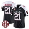 Nick Emmanwori Jersey #21 South Carolina Gamecocks Football 1980 Throwback Vapor Limited Black Alternate