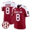 Nyck Harbor Jersey #8 South Carolina Gamecocks Football 1980 Throwback Vapor Limited Garnet Alternate