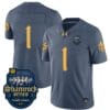 Notre Dame Jersey Number 1 No Name Shamrock Series 2024 College Football Stitched 4 Notre Dame Jersey Number 1 No Name Shamrock Series 2024 College Football Stitched