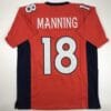 Peyton Manning Jersey Denver Broncos Custom Throwback Football
