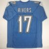 Philip Rivers Jersey Los Angeles Chargers Custom Throwback Football