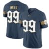 Rylie Mills Jersey #99 Notre Dame Fighting Irish 2024 Vapor Limited College Football Blue Gray 4 Rylie Mills Jersey #99 Notre Dame Fighting Irish 2024 Vapor Limited College Football Blue Gray