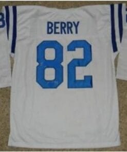 Raymond Berry Jersey Baltimore Colts Custom Throwback Football White