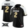 Shedeur Sanders Jersey #2 Colorado Buffaloes 2024 Vapor Limited NCAA Football Black Alternate