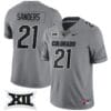 Shilo Sanders Jersey #21 Colorado Buffaloes 2024 Vapor Limited NCAA Football Gray