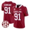 Tonka Hemingway Jersey #91 South Carolina Gamecocks Football 1980 Throwback Vapor Limited Garnet 5 Tonka Hemingway Jersey #91 South Carolina Gamecocks Football 1980 Throwback Vapor Limited Garnet