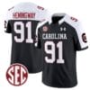 Tonka Hemingway Jersey #91 South Carolina Gamecocks Football 1980 Throwback Vapor Limited Black Alternate
